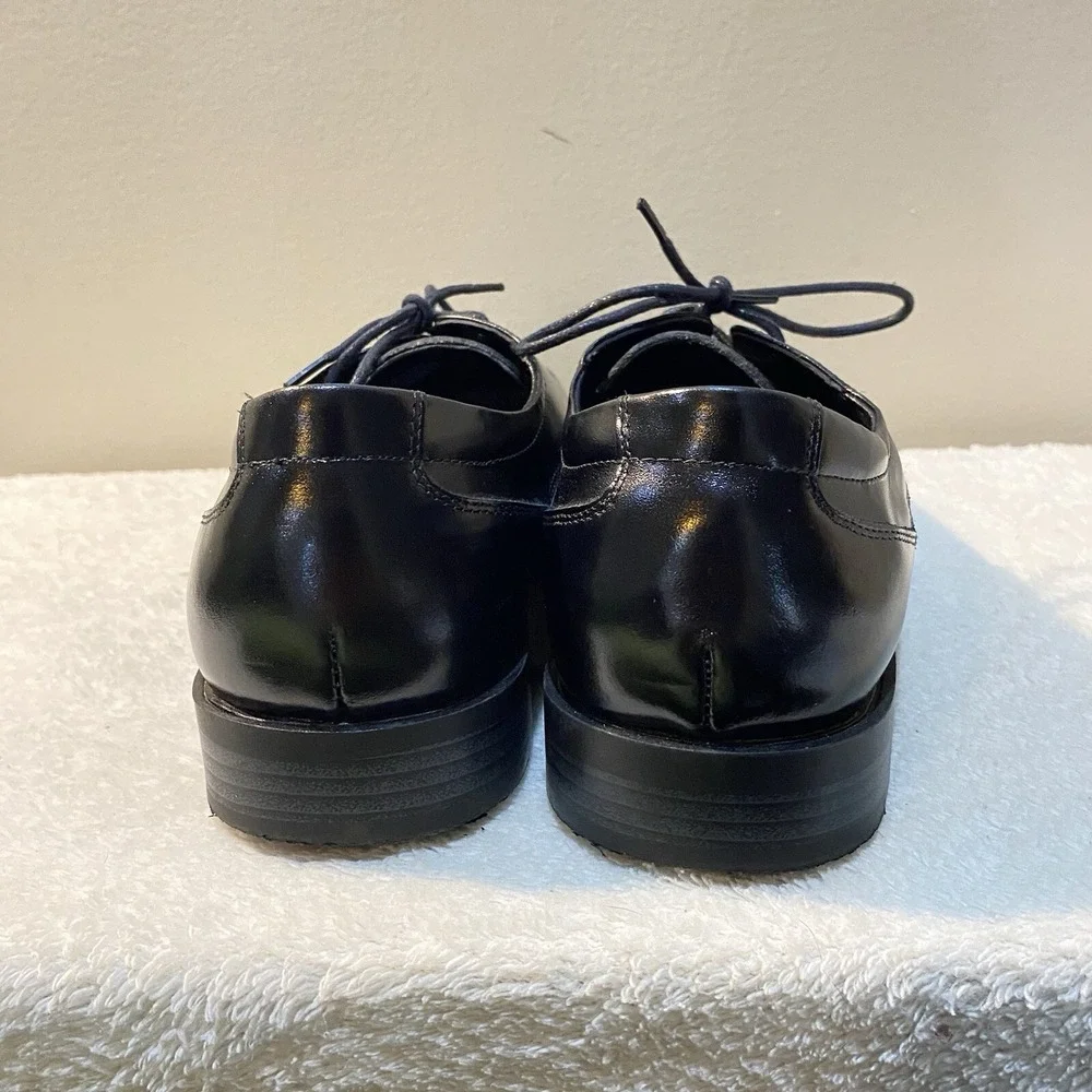 Stacy Adams Men's‎ Dress Shoes Genuine Leather Size 7.5M Lace Up EUC